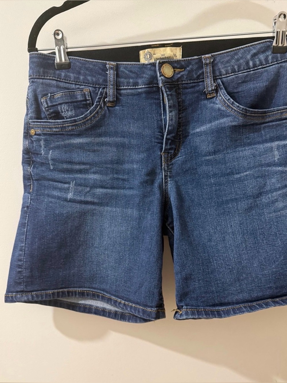Democracy Dark Blue Denim Jean Shorts